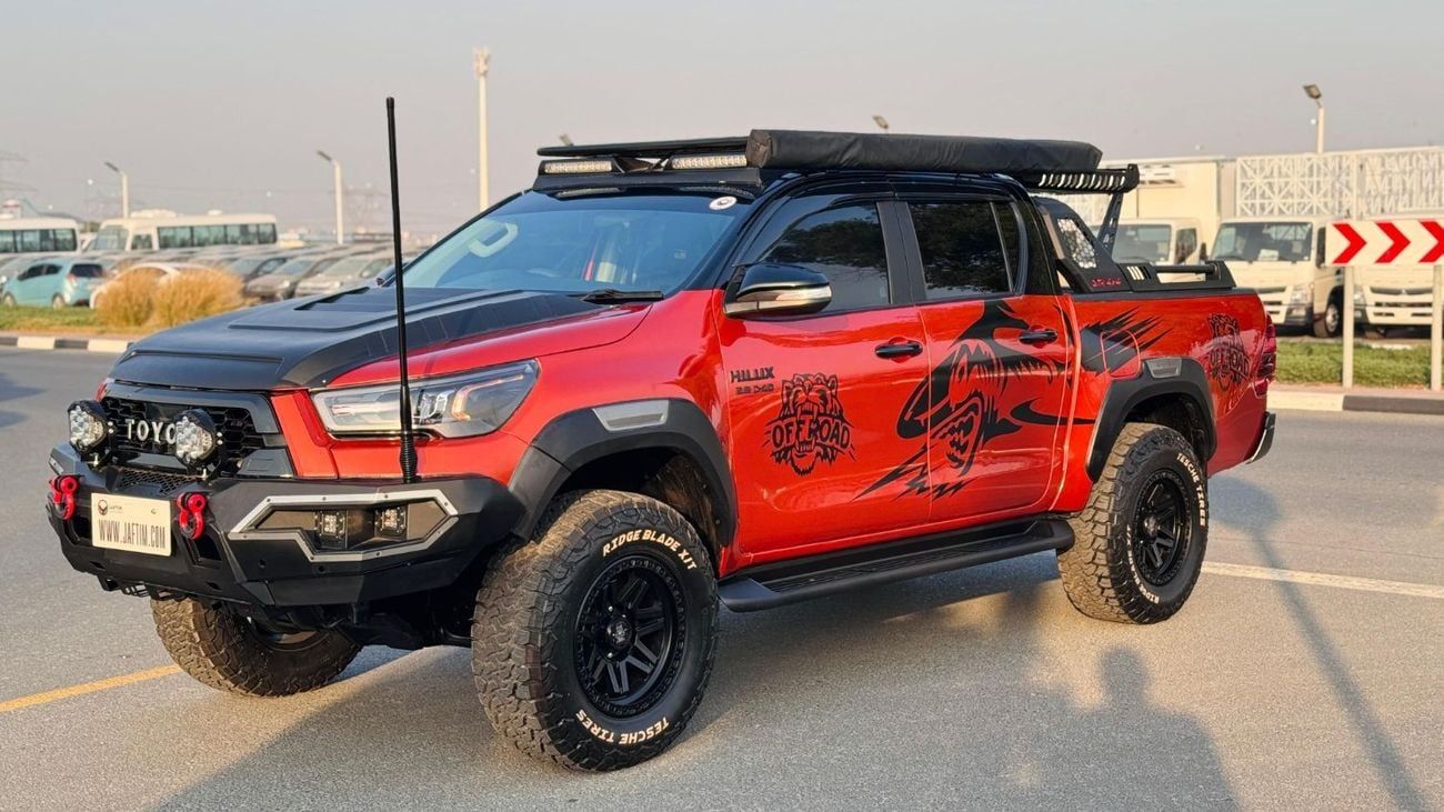 Toyota Hilux MODIFIED TO GR SPORTS | 2.8L DIESEL ENGINE | GTK SPORTS BAR