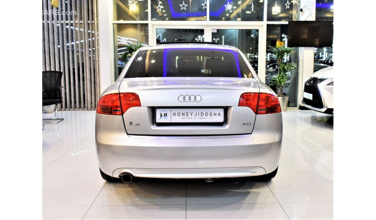 أودي A4 AMAZING!!  Audi A4 2.0 S-Line 2008 Model!! Silver Color GCC Specs