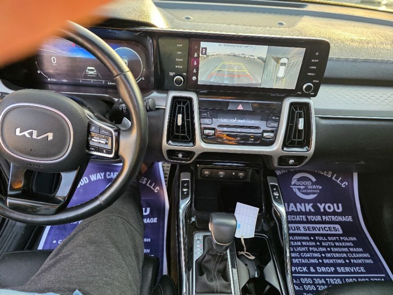 Kia Sorento 2022 Model SX 2.4cc engine Paranomic roof,  360 camera and 7 seater