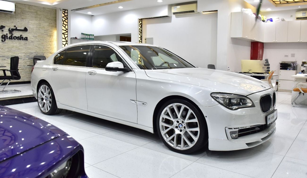 BMW 730Li INDIVIDUAL EXCELLENT DEAL for our BMW 730Li ( 2015 Model ) in White Color GCC Specs
