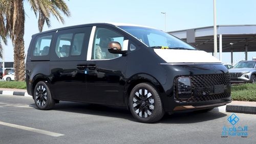 Hyundai Staria 2025 3.5L VIP EDITION- 7 Seater- REAR VIP SEATING-LEATHER AND VENTILATED-PANORAMIC SUNROOF |SMART RE