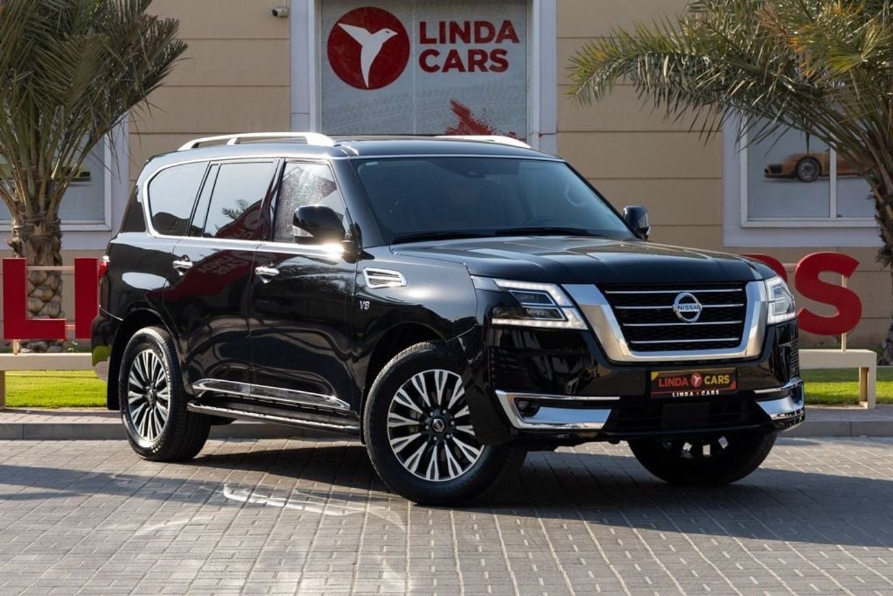 نيسان باترول LE Titanium 5.6L Nissan Patrol LE Titanium 2020 GCC under Warranty with Flexible Down-Payment.