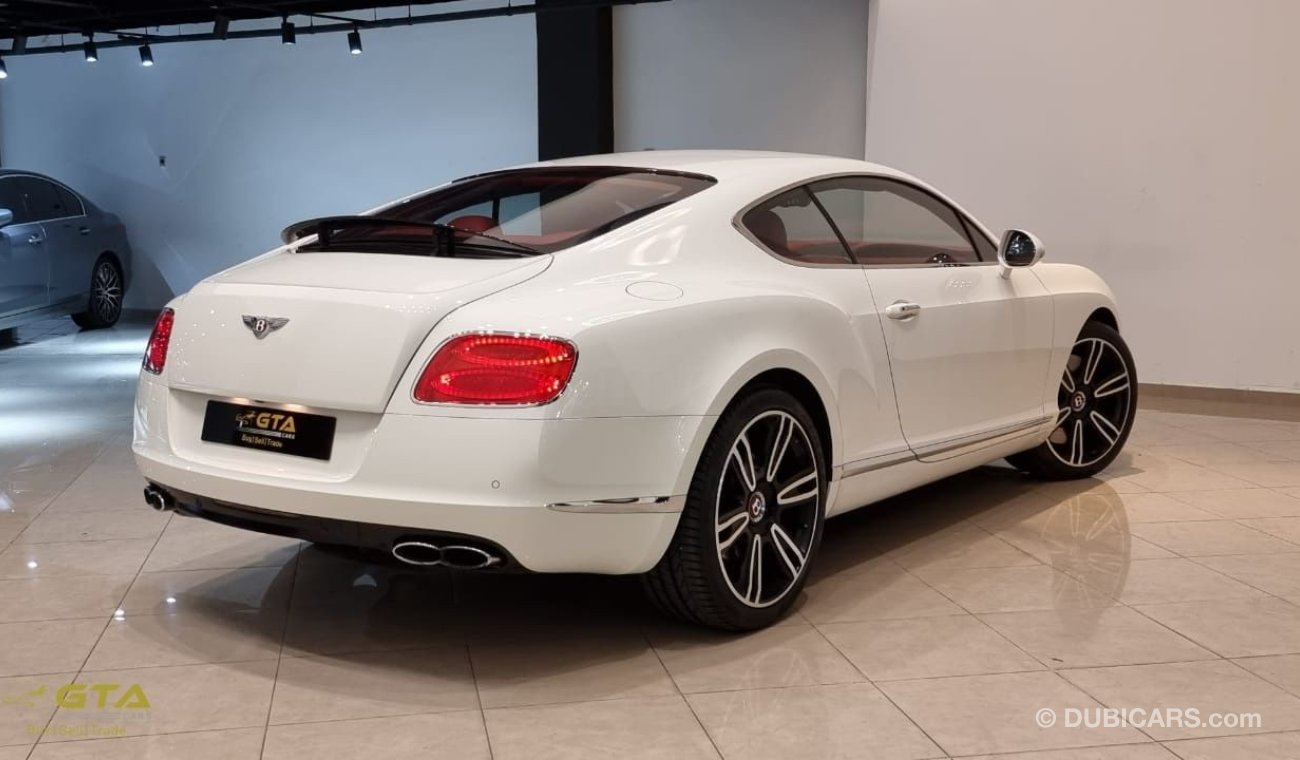 Bentley Continental GT 2015 Bentley Continental GT, Warranty-Service History, GCC