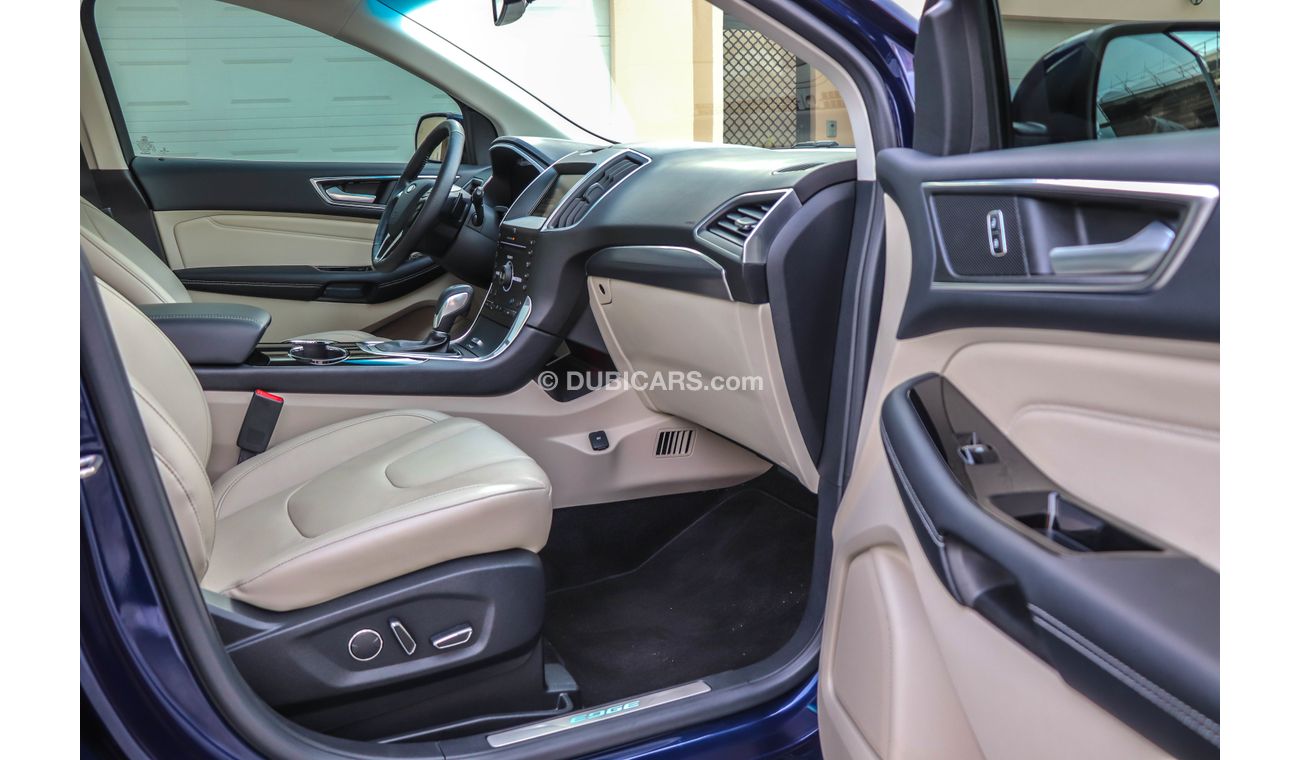 Ford Edge Titanium AWD AED 2300 P.M with 0% Downpayment