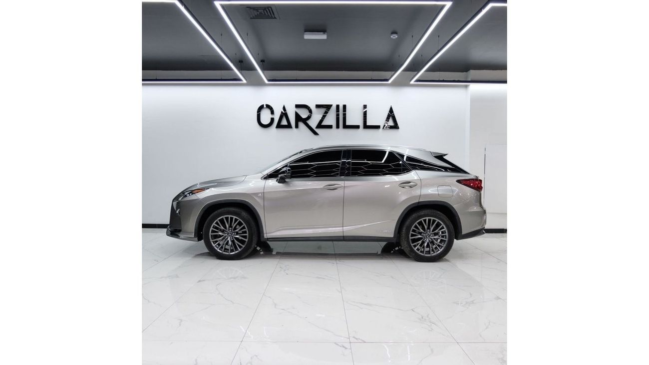 Lexus RX450h F Sport GCC-Agency Service-No Accident-Original Paint