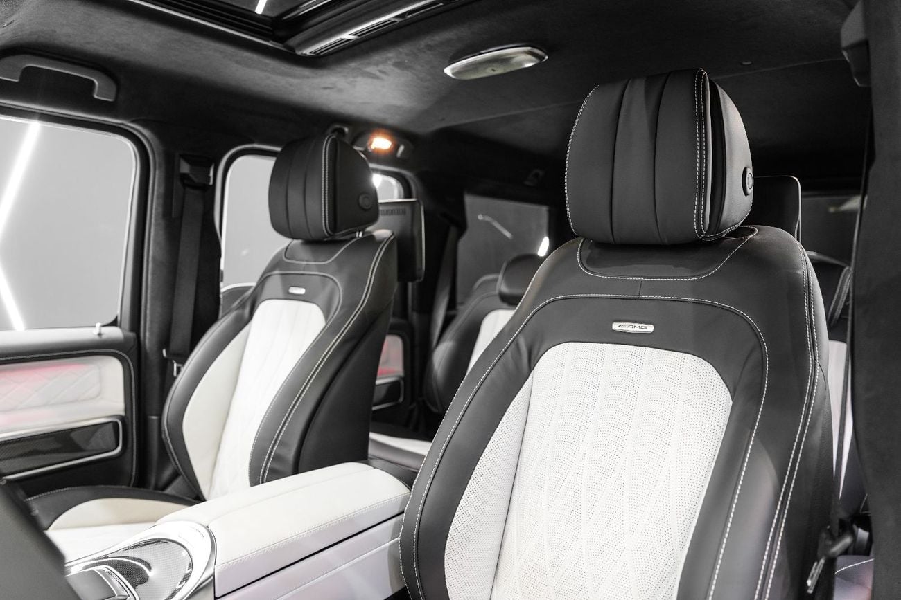 Mercedes-Benz G 63 AMG 4MATIC SUV Double Night Package, G Manufaktur, A22 Suspension, Rear Entertainment, Gargash Warr + Se