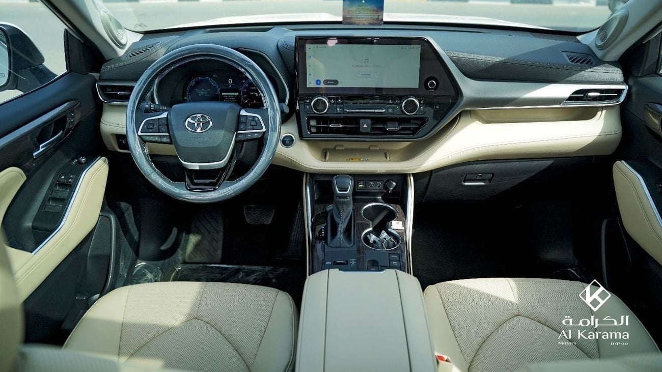 تويوتا هايلاندر ليميتد | محرك هجين 2.5 لتر | دفع رباعي | سيارة رياضية متعددة الاستخدامات كاملة المواصفات مزودة برادا