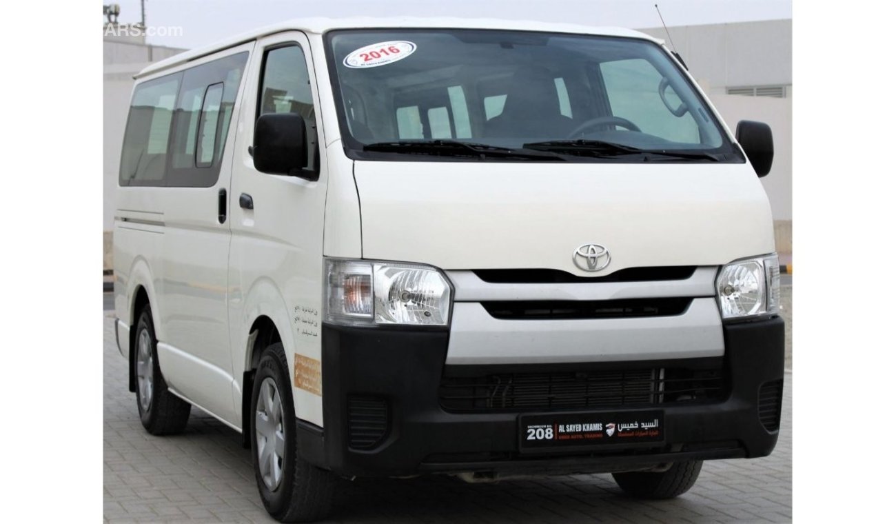 Toyota Hiace Toyota Hiace 2016 GCC, in excellent condition, without accidents, very clean from inside and outside