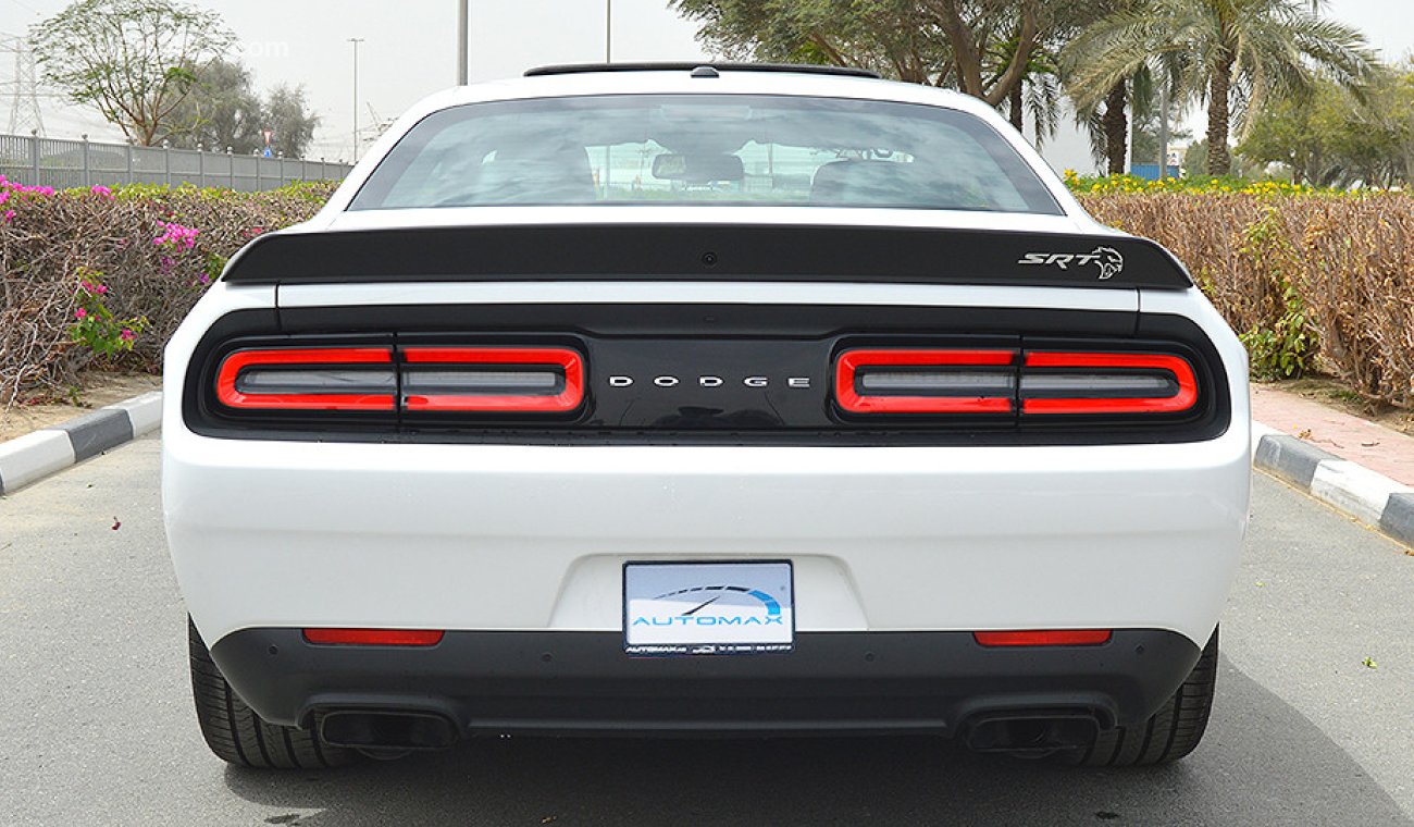 Dodge Challenger 2019 SRT Hellcat WIDEBODY, 717hp, 6.2 V8 GCC, 0km with 3 Years or 100,000km Warranty