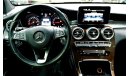 Mercedes-Benz GLC 250 MERCEDES BENZ GLC 250 4MATIC 2019 MODEL GCC CAR STILL UNDER WARRANTY FROM GARGASH WITH 39K KM ONLY