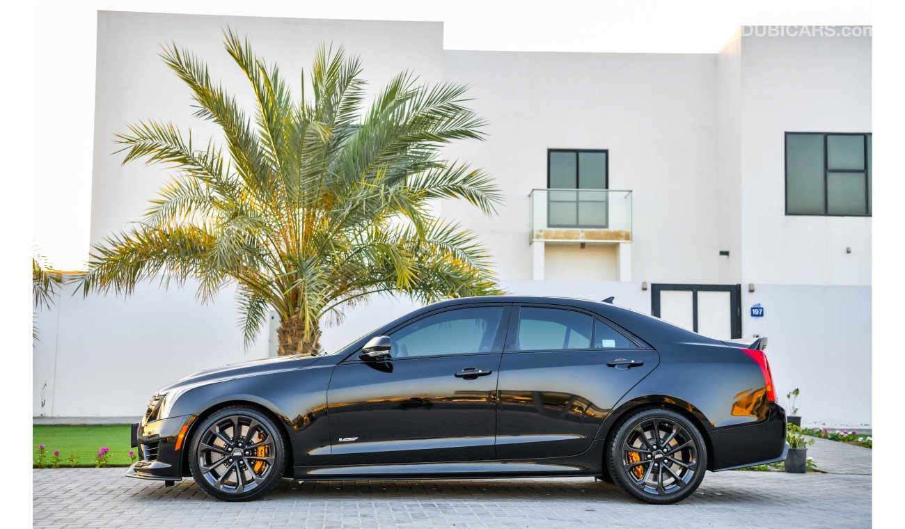 Cadillac ATS V - Agency Warranty and Service Contract! - GCC - AED 3,048 PER MONTH - 0% DOWNPAYMENT