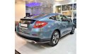 Honda Crosstour EXCELLENT DEAL for our Honda CrossTour 4WD TOURING 2013 Model!! in Blue Color! GCC Specs