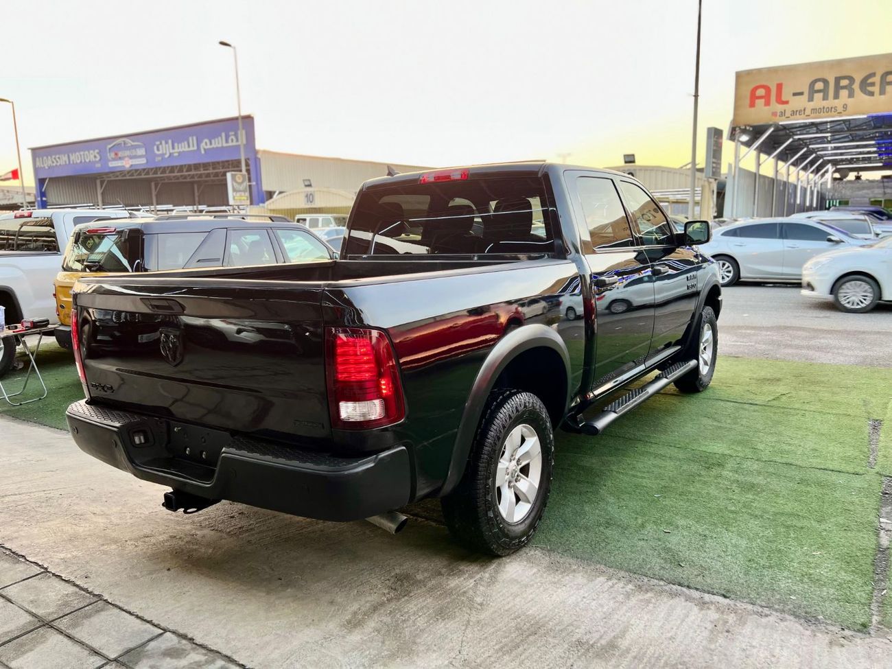 دودج رام فان Ram classic v6 warranty one bank financie available