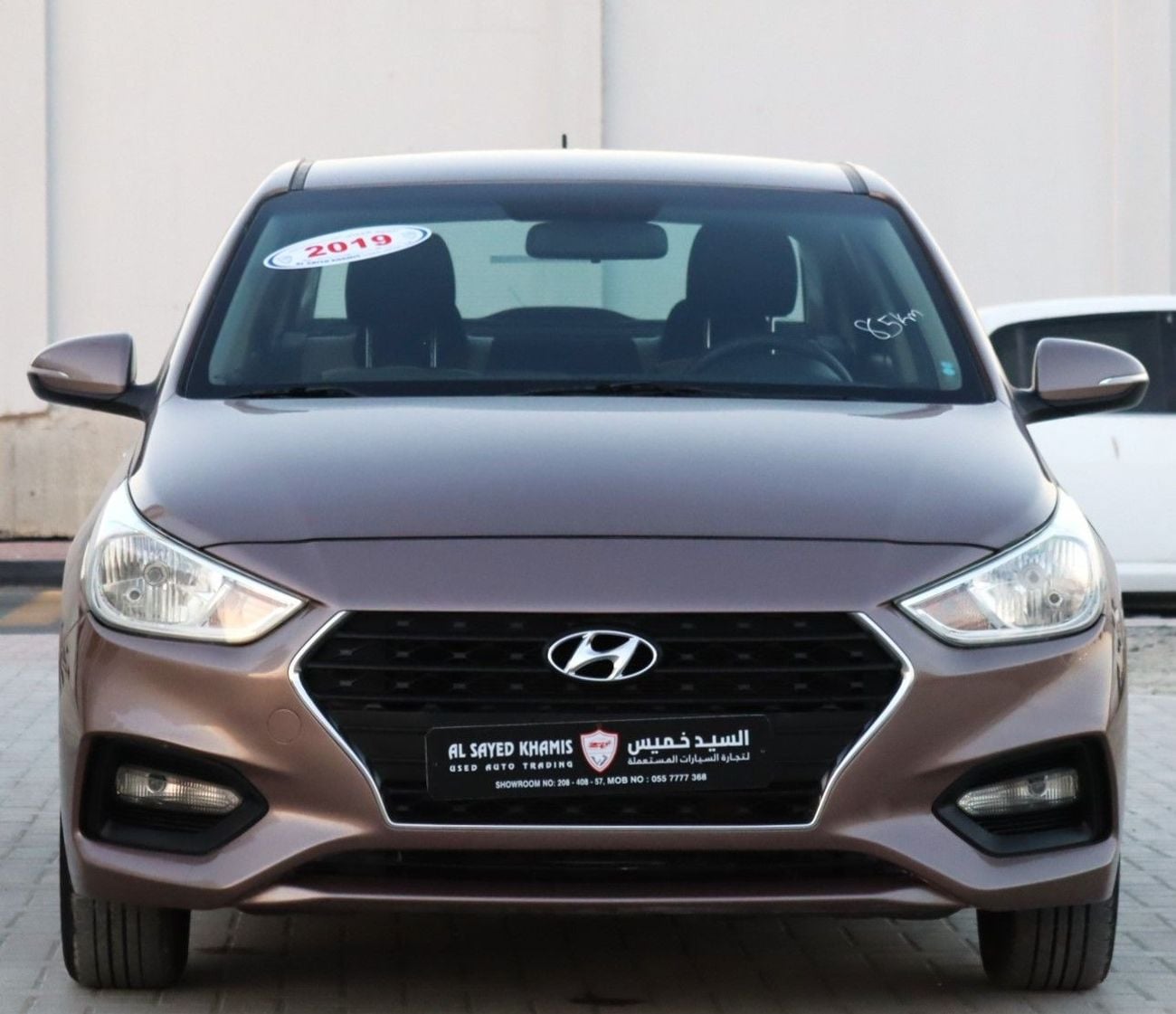 Hyundai Accent Base Hyundai Accent 2019 GCC, in excellent condition, without paint, without accidents