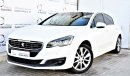 Peugeot 508 1.6L GT LINE 2016 MODEL GCC SPECS