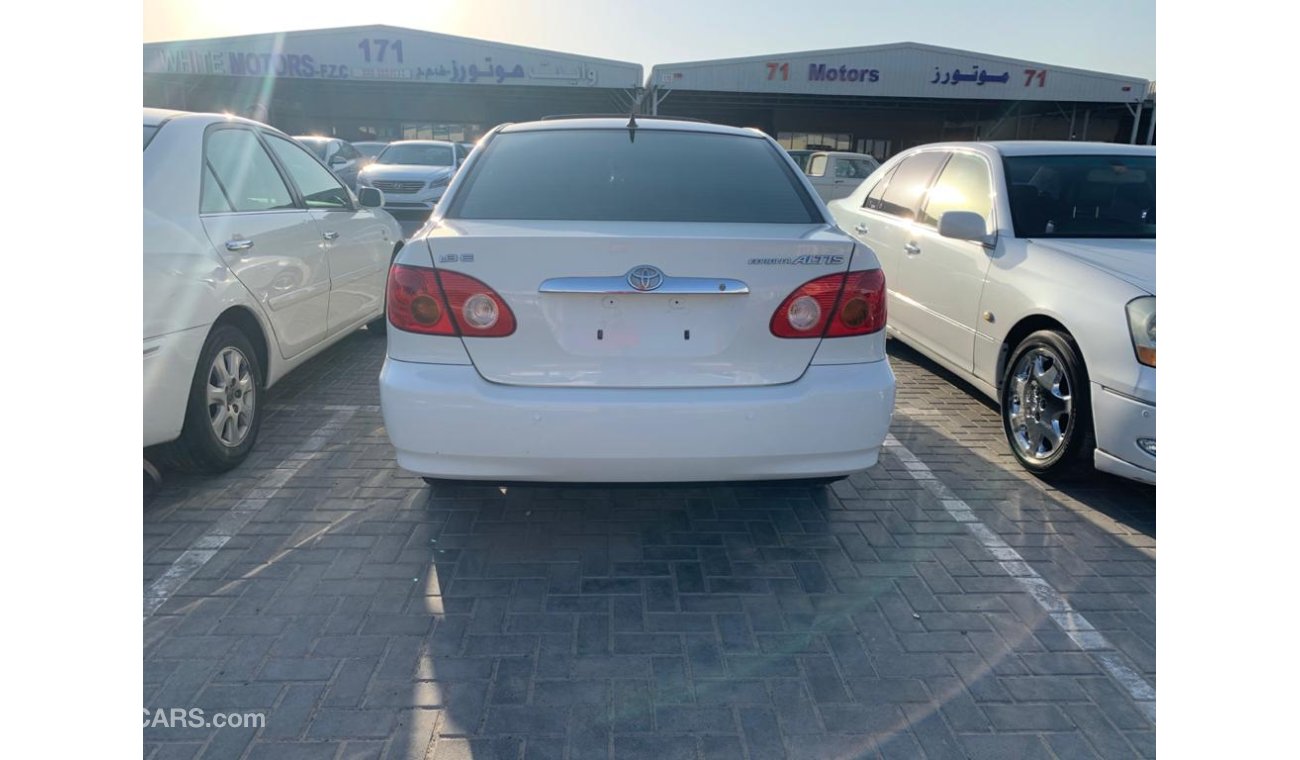 تويوتا كورولا وارد اليابان بطاقة جمركية  2003   LIMITED  1800CC