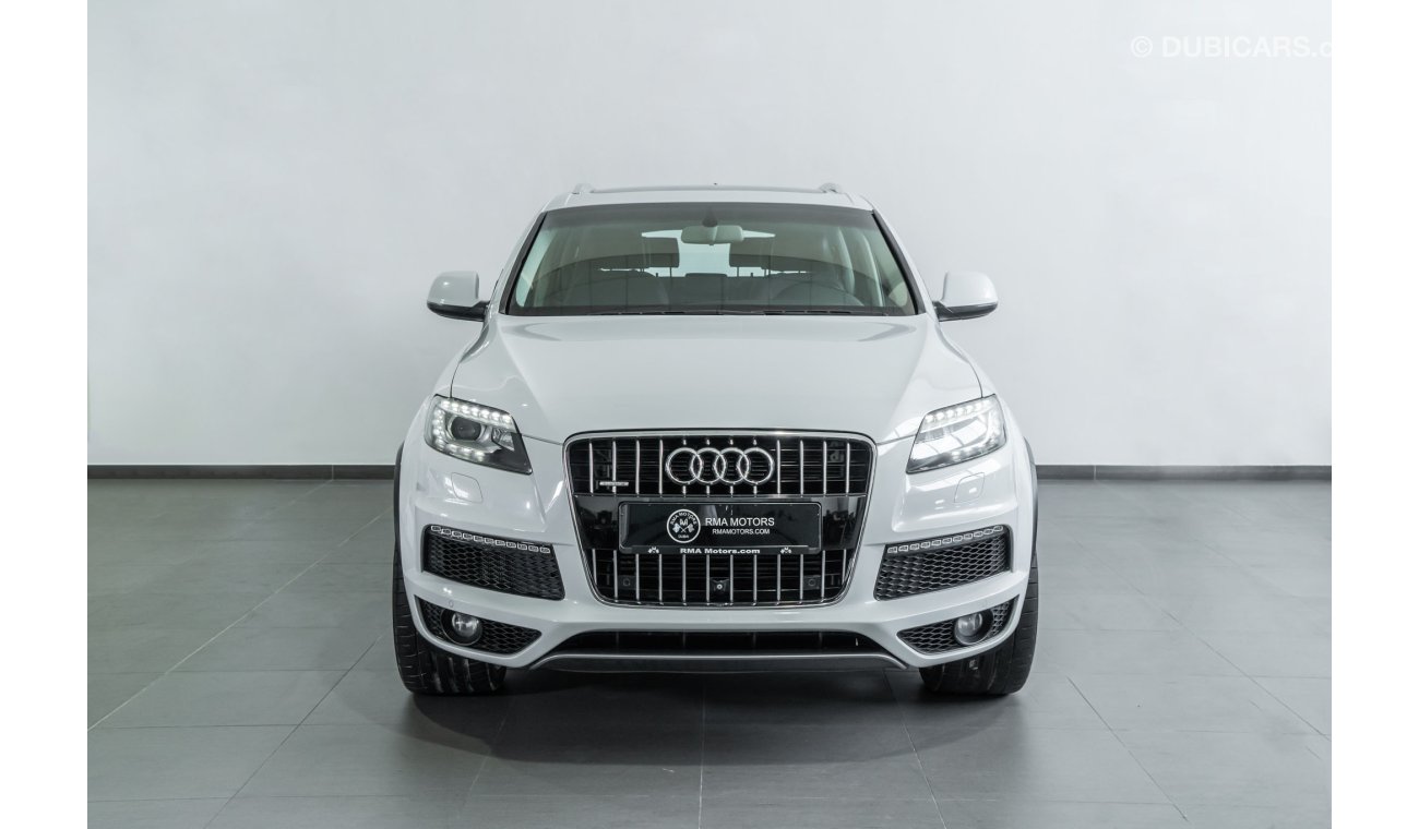 Audi Q7 2015 Audi Q7 V6 Supercharged S-Line / Full Option / Full Service History