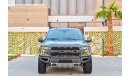 Ford Raptor Raptor Double Cab | 3,701 P.M | 0% Downpayment | Full Option | Impeccable Condition!