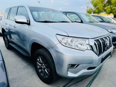 Toyota Prado Toyota prado 2019 v4 silver LHD full options very neat and clean