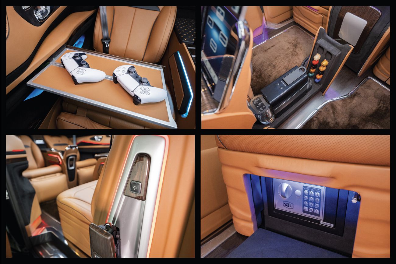 Mercedes-Benz V 250 2024 VVIP MERCEDES GCC V250 with VB Air Suspension and Extra AC- 2 Years Warranty by VLINE Design