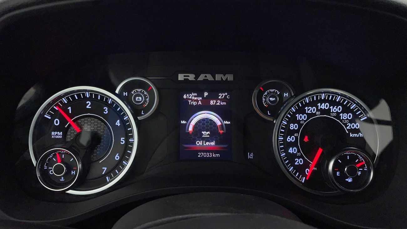 RAM 1500 Bighorn Crew Cab 5.7L 2025 BIGHORN | AED 2137/Month | 0 DP | 30 Day Return | Warranty | Service Hist