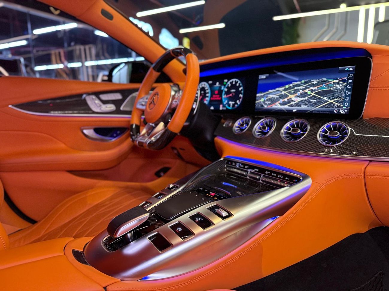 مرسيدس بنز GT 63 S 2020 Mercedes‑AMG GT63 S 4MATIC+ – GCC – 78,000 km - Gargash Service history