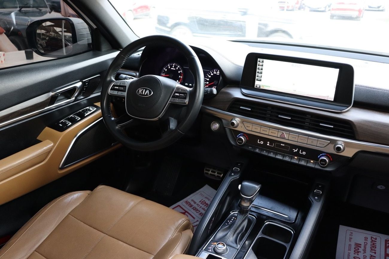 كيا تيلورايد 3.8L V6 KIA Telluride GT-Line / 2020/ GCC / Free Accident Original Paint