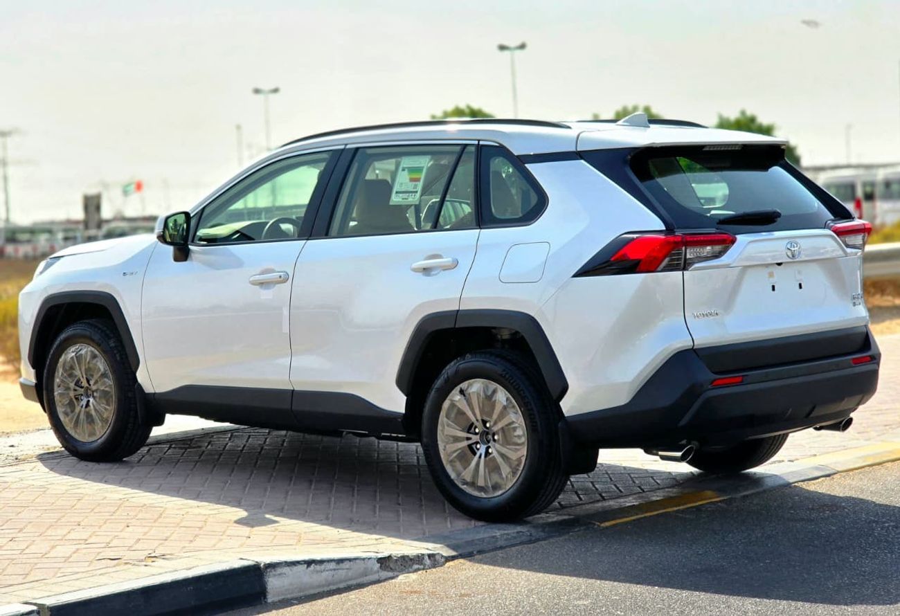 تويوتا راف ٤ TOYOTA RAV4 2.5 HYBRID - XLE - G - MID OPTIONS - 2025 MODEL - WHITE INSIDE BEIGE - OMANI