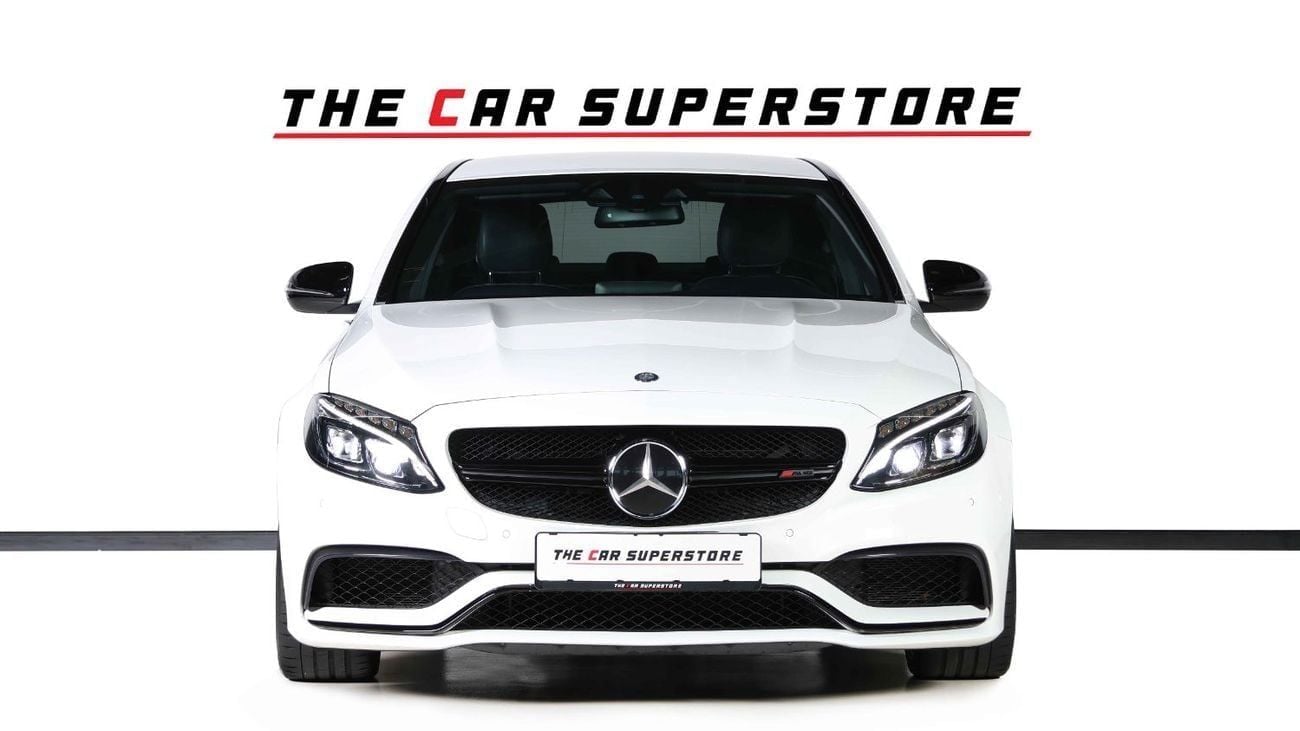 Mercedes-Benz C 63 AMG Std 4.0L Sedan 2017-MERCEDES BENZ C63 AMG-FULL SERVICE HISTORY-IMMACULATE CAR