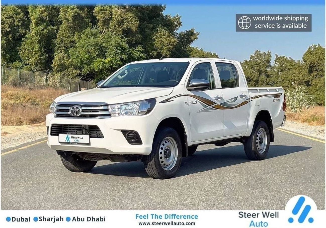 Toyota Hilux GL 2.7L Double Cab Utility 4WD Petrol / Well Maintained / Excellent Condition / GCC