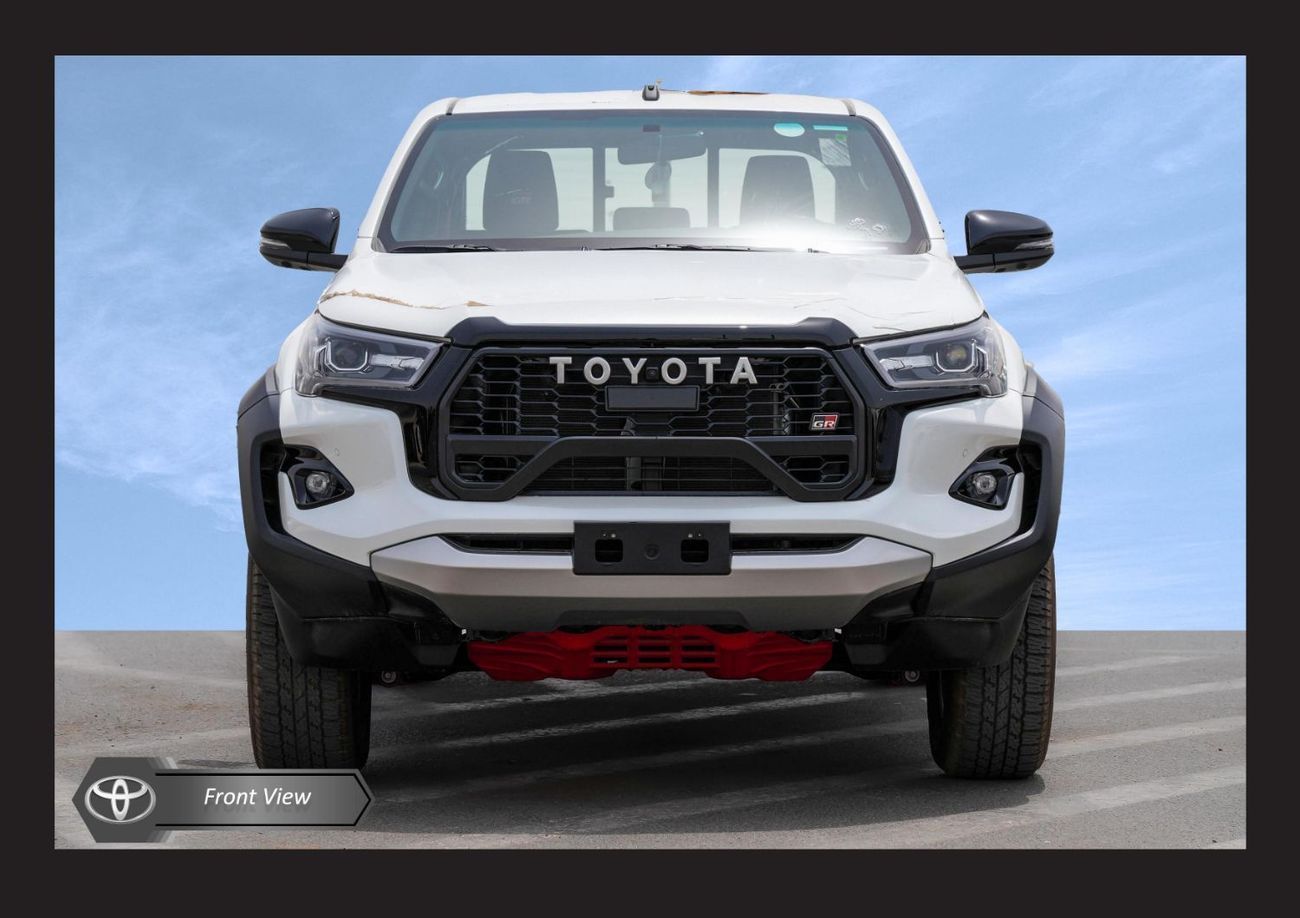تويوتا هيلوكس TOYOTA HILUX 4.0L GR SPORT 4X4 D/C HI(i) A/T PTR 2025 Export Only