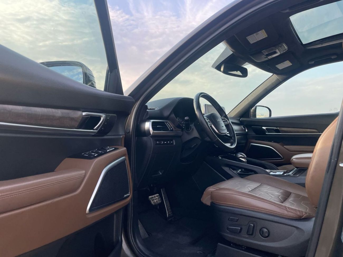 Kia Telluride 2022 Kia Telluride SX Prestige Black Edition Full Option Panoramic View - 360* CAM - HUD - 7 Seater