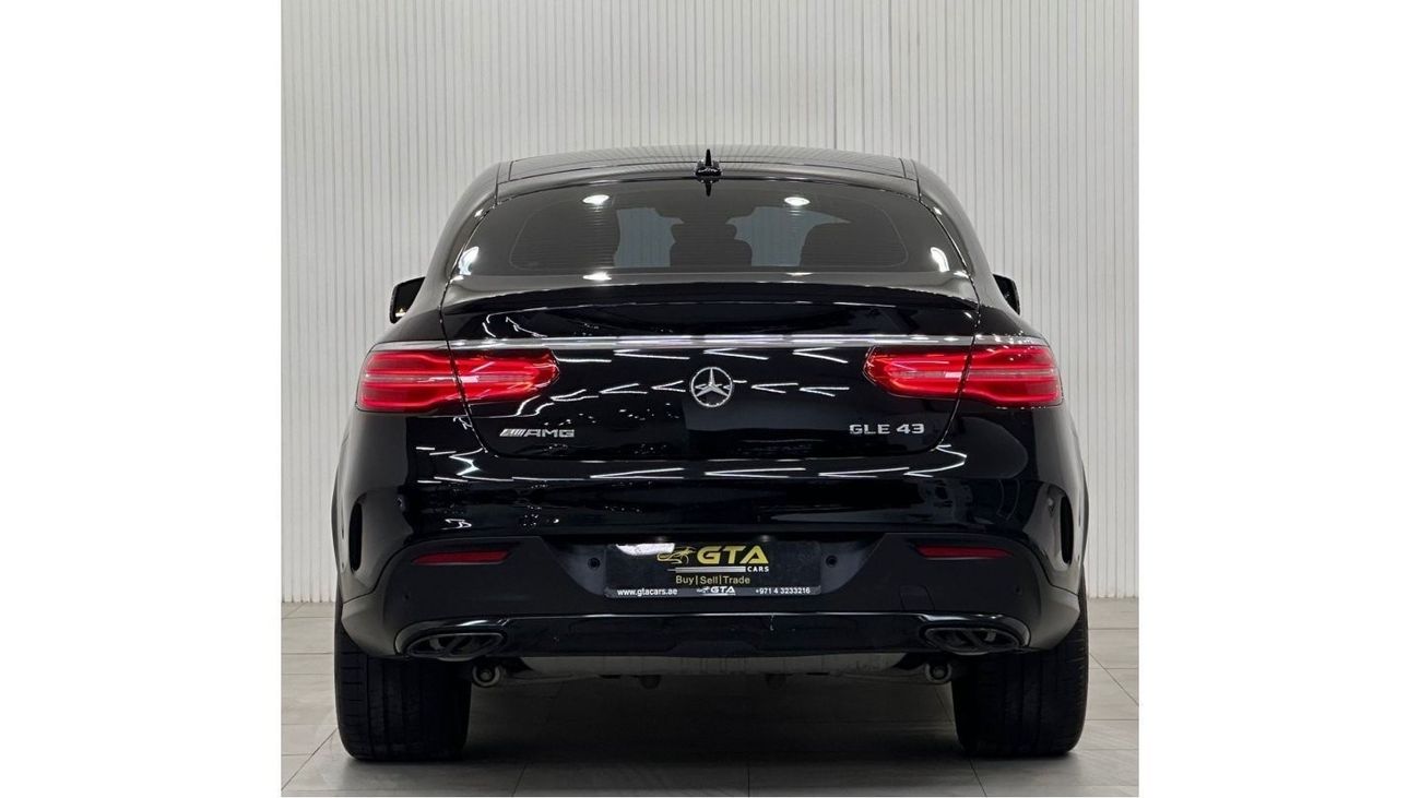 Mercedes-Benz GLE 43 AMG 2019 Mercedes Benz GLE43 Coupe AMG 4MATIC, Warranty, Full Gargash Service History, Full Options, GCC