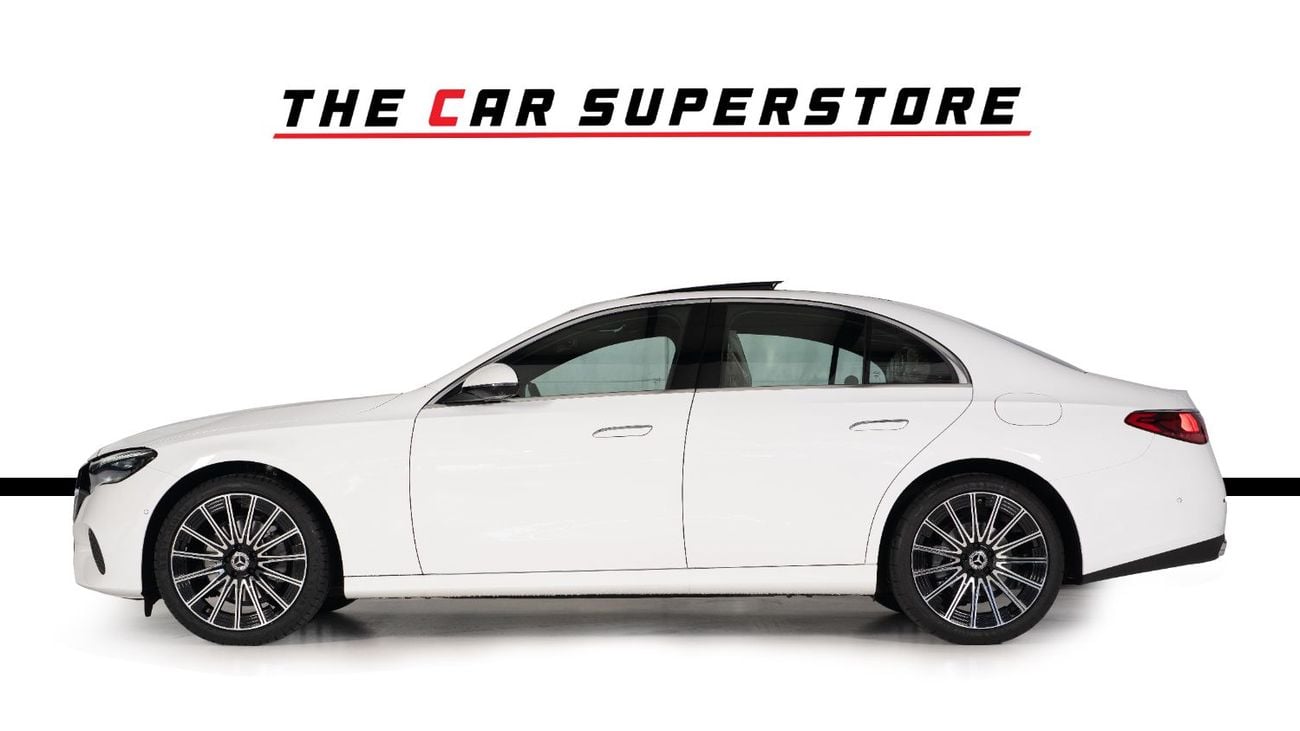 مرسيدس بنز E200 Avantgarde Exterior Package-20 Inch AMG Rims-Chrome Package