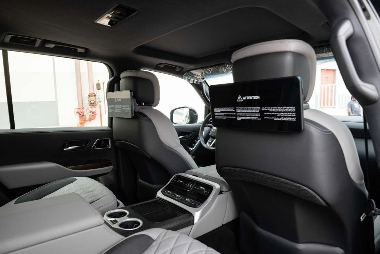 Toyota Land Cruiser VX MBS Autobiography 4 Seater Black Edition with Luxurious Genuine MBS Seats