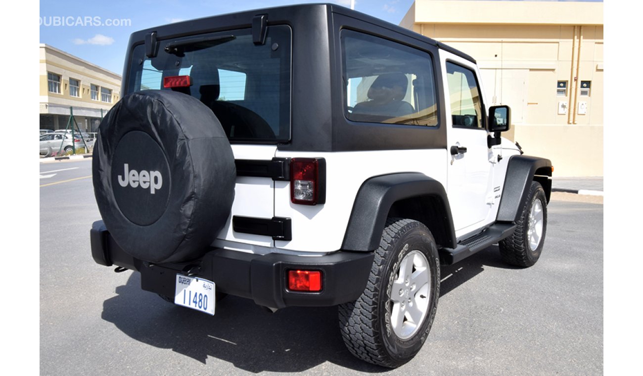 Jeep Wrangler //AED 1170/month //ASSURED QUALITY //2016 Jeep Wrangler Sport //LOW KM //3.6L 6Cyl 285hp