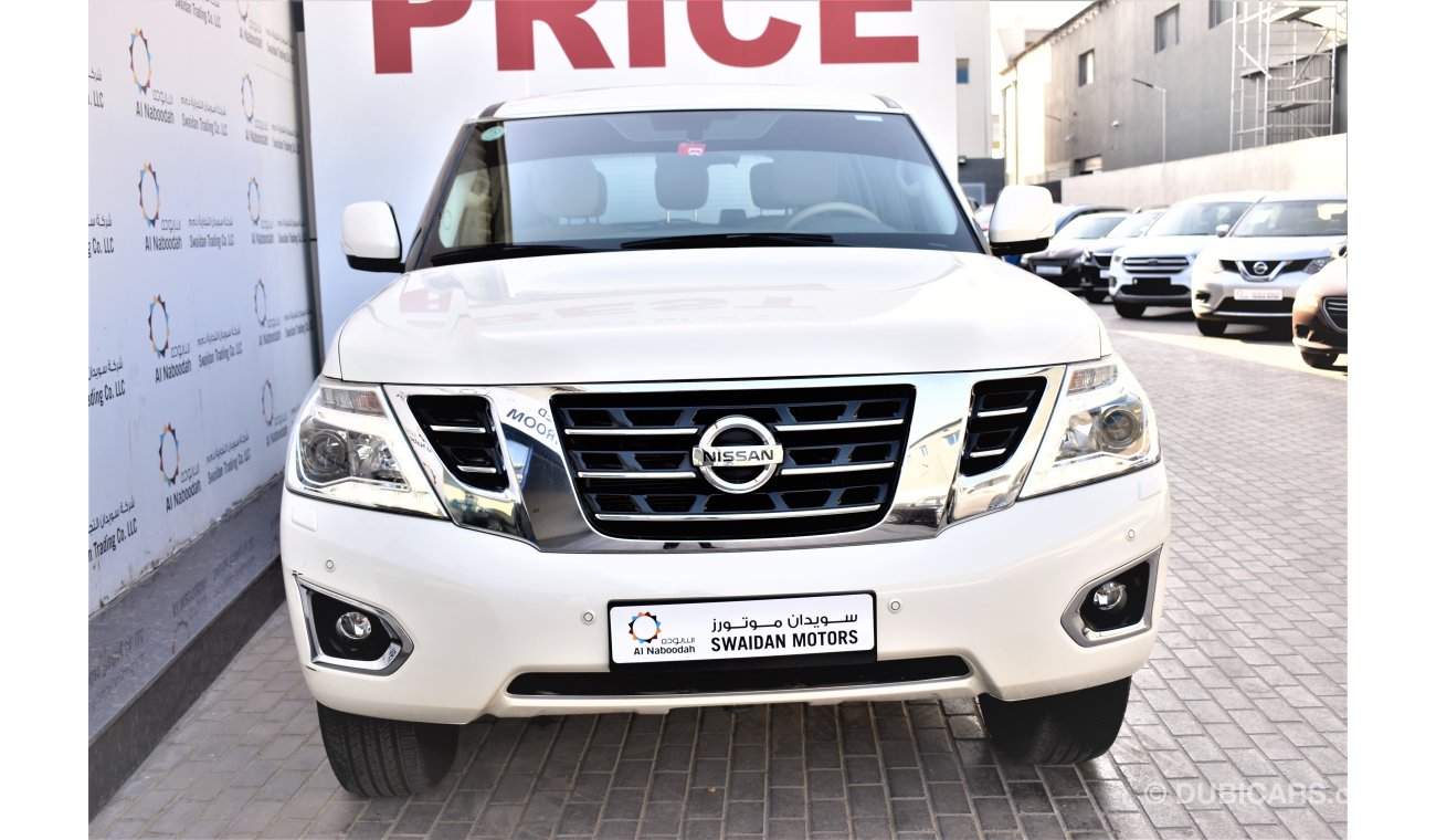 Nissan Patrol 4.0L SE V6 2018 GCC SPECS DEALER WARRANTY