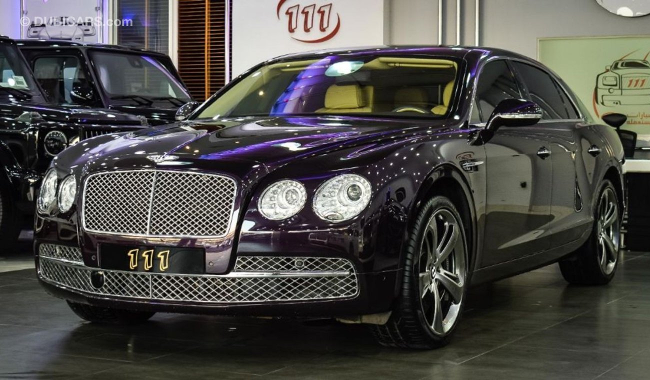 Bentley Flying Spur W12 / GCC Specifications