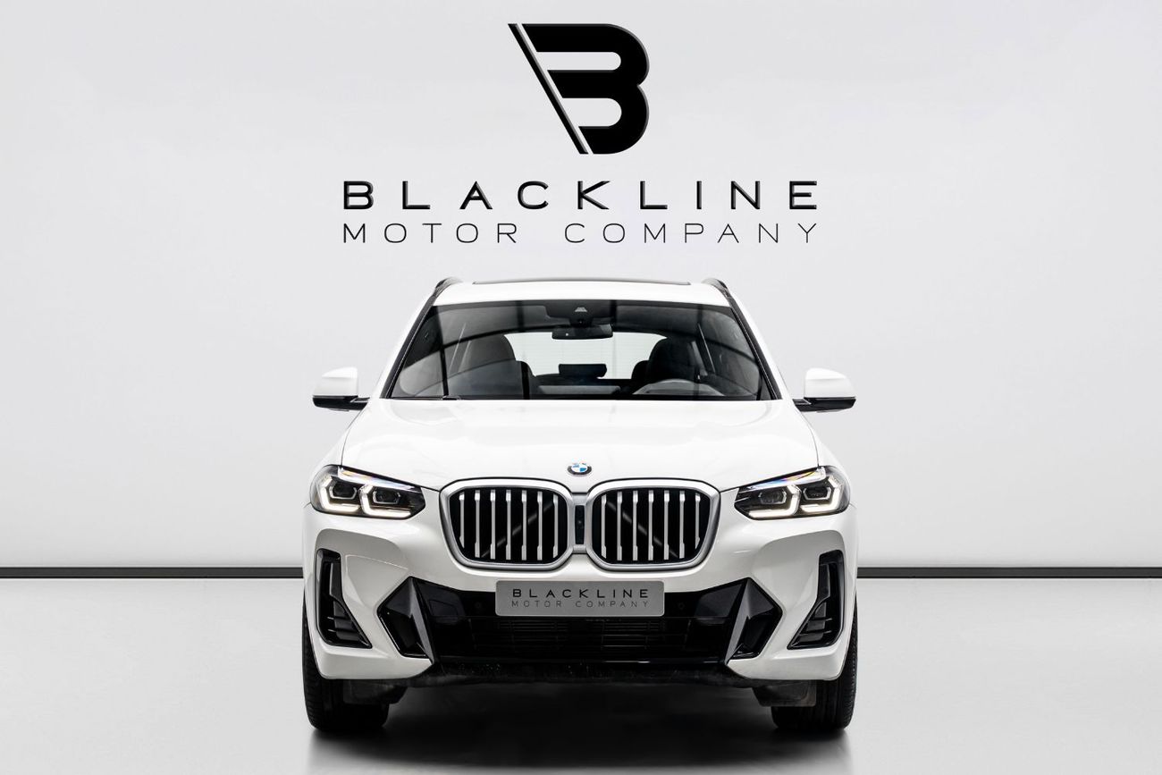 BMW X3 xDrive 30i M Sport 2.0L 2023 BMW X3 xDrive 30i, 2027 BMW Warranty + Service Contract, Low KMs, GCC