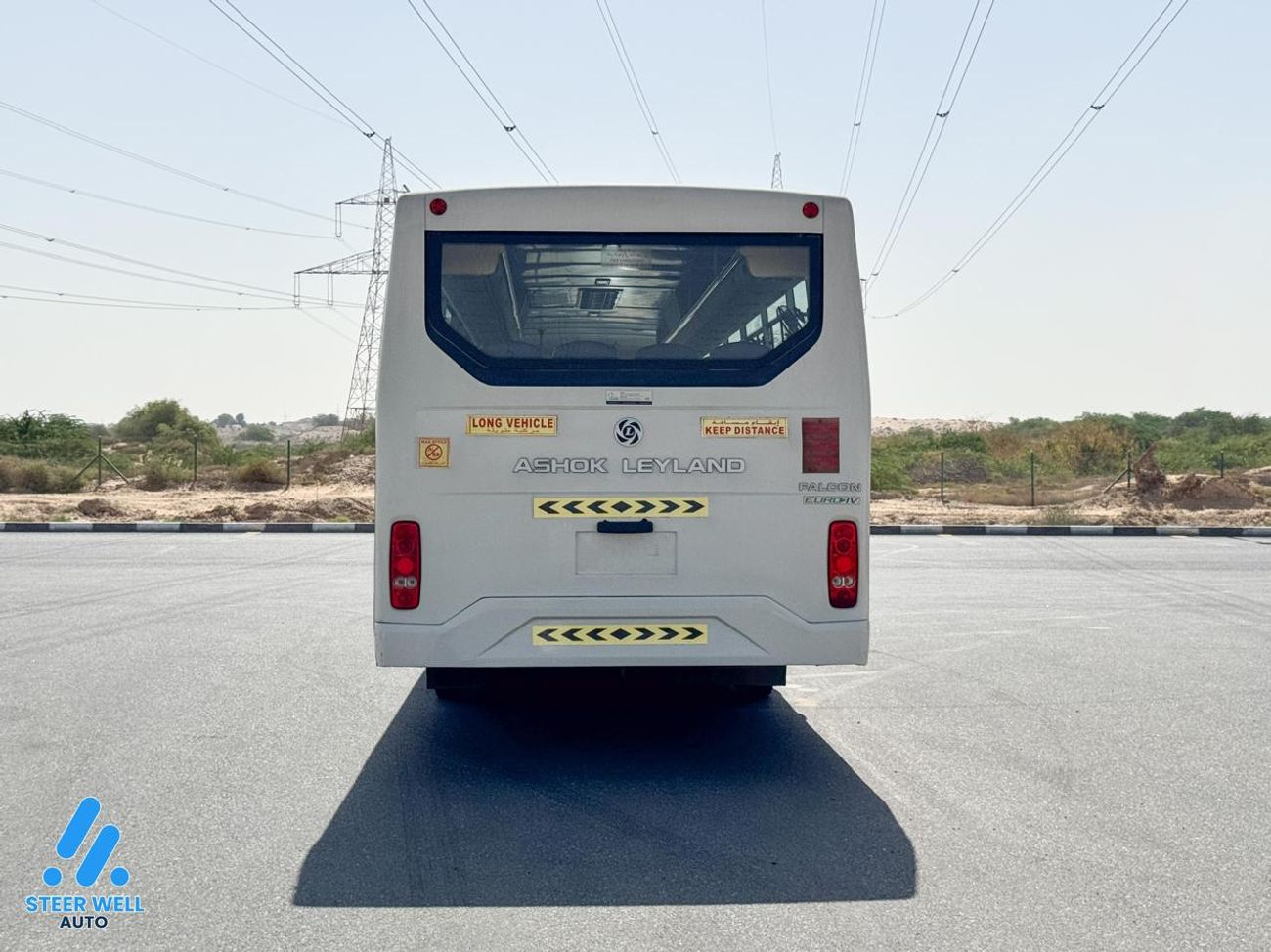 اشوك ليلاند فالكون H-Series 64-Seater Bus | Diesel | GCC Specs | Manual Transmission