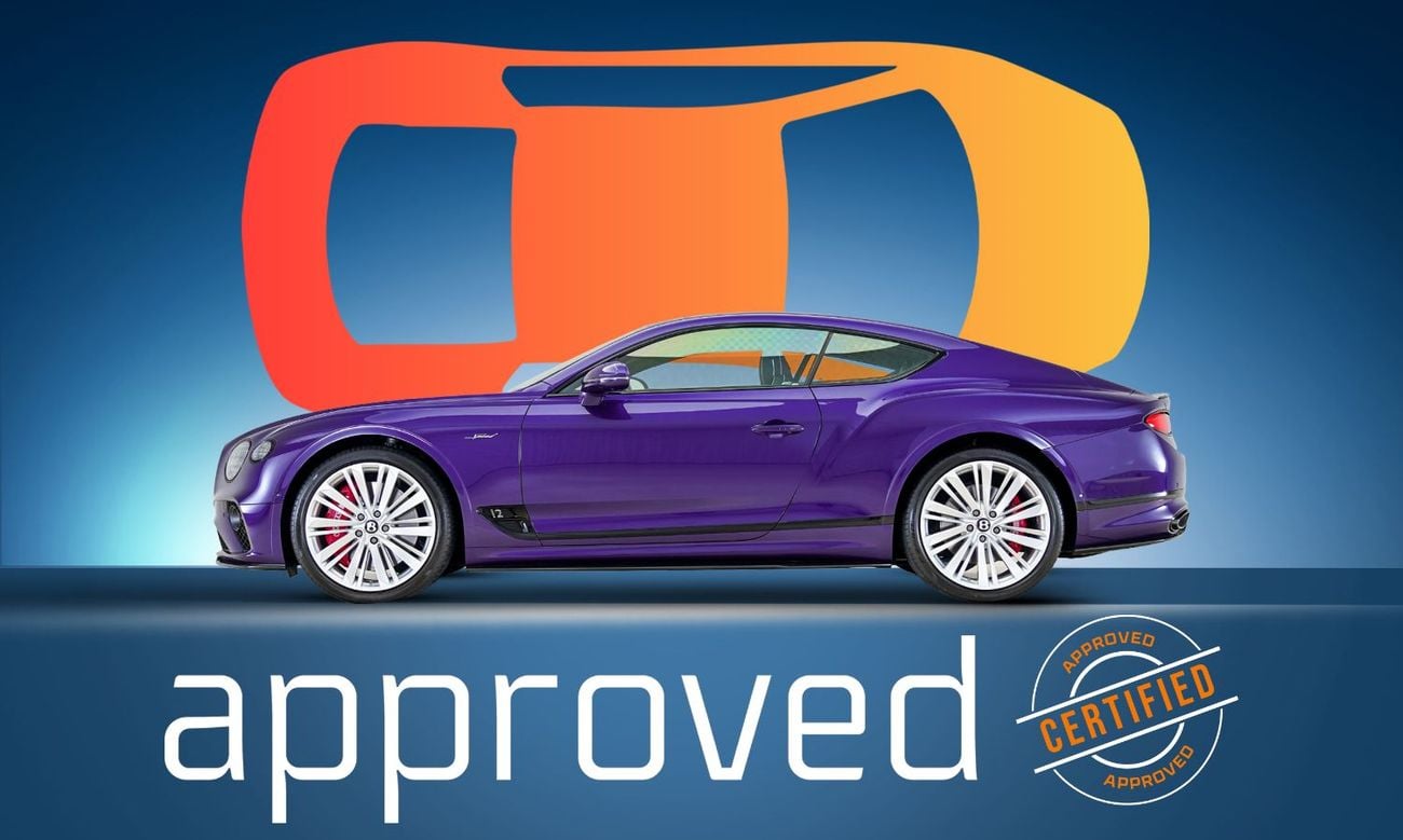 Bentley Continental GT GT Speed W12 | AED 12,043 PM | Warranty - Service April 2027  | GCC