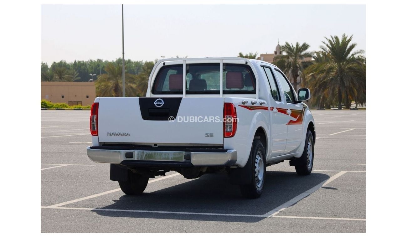 نيسان نافارا 2016 SE Std 4 dr Double Cab Utility - 2.5L 4cyl Petrol - M/T - GCC Specs - Book Now