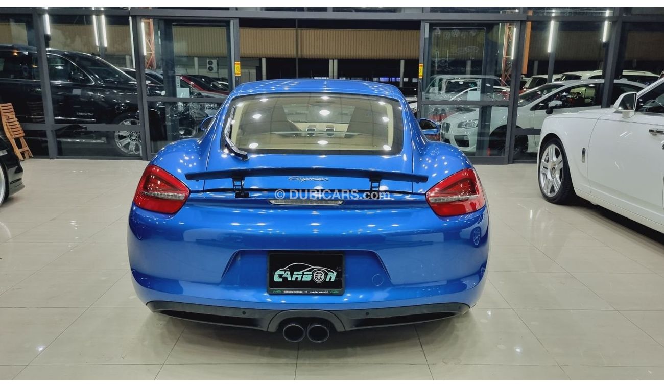 Porsche 718 Cayman Std 2 DAYS OFFER CAYMAN 2014 GCC IN PERFECT CONDITION LOW MILEAGE 55K KM FOR 135K AED INC. INSURANCE