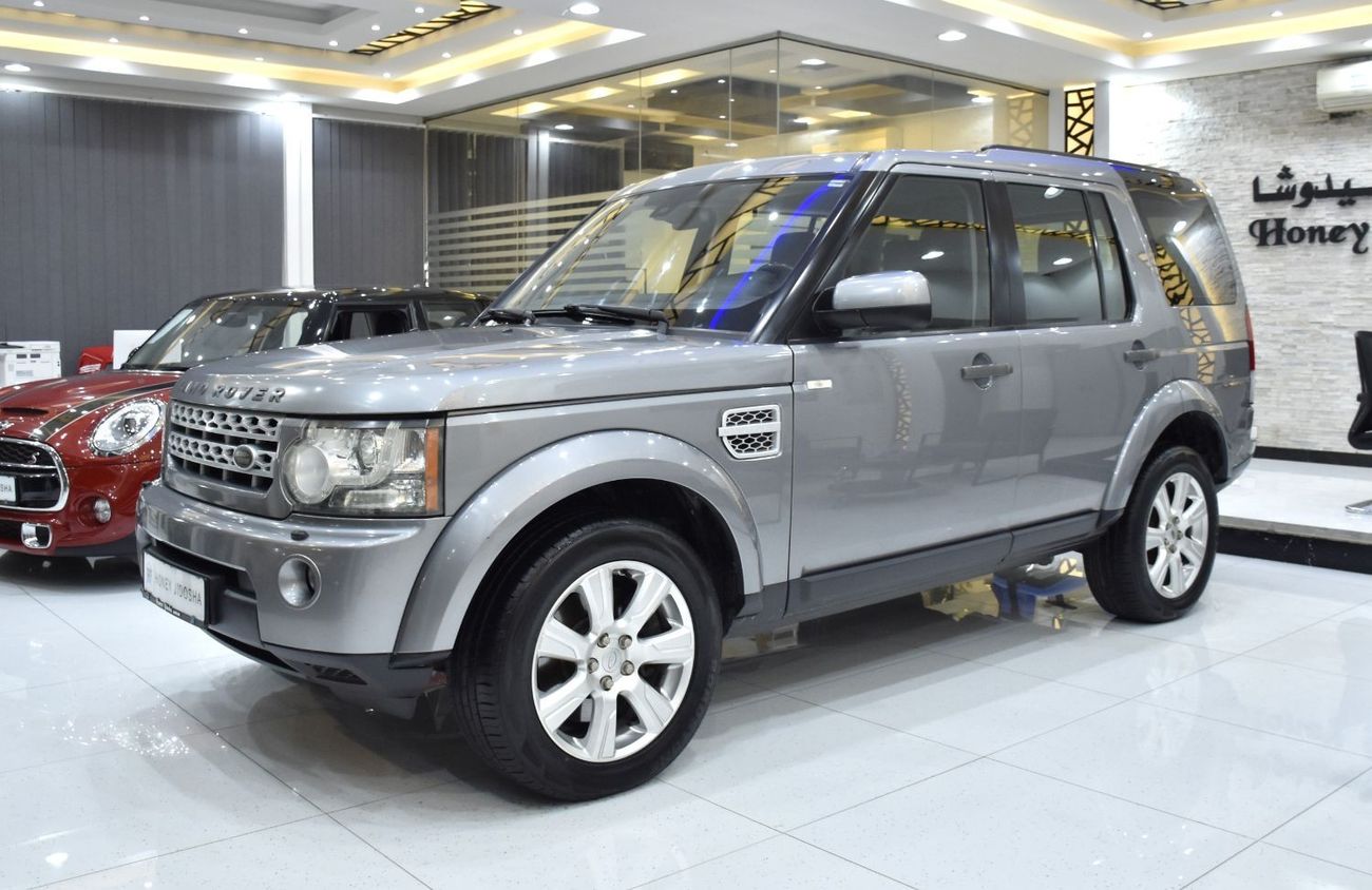 Land Rover Discovery EXCELLENT DEAL for our Land Rover LR4 HSE V8 ( 2013 Model ) in Grey Color GCC Specs