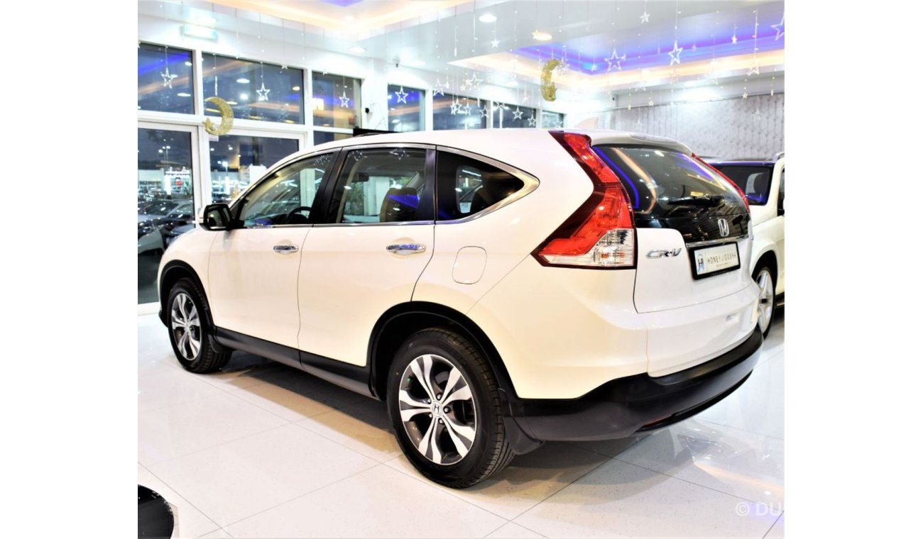 Honda CR-V ONLY 89,000 KM! Honda CRV AWD 2014 Model!! in White Color! GCC Specs