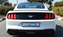 Ford Mustang 2019 Ecoboost Digital Cluster, GCC, 0km w/ 3Yrs or 100K km Warranty + 60K km Service @ Al Tayer