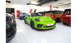 Porsche 911 GT3 RS WEISSACH PACKAGE (2019) 4.0L FLAT 6 NATURALLY ASPIRATED GCC SPECS UNDER WARRANTY !!!