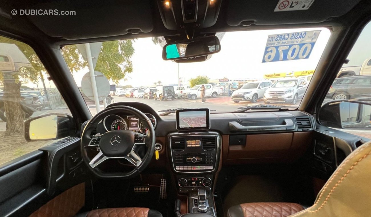 مرسيدس بنز G 63 AMG 5.5L Bitrubo Partial Service History 2016 GCC