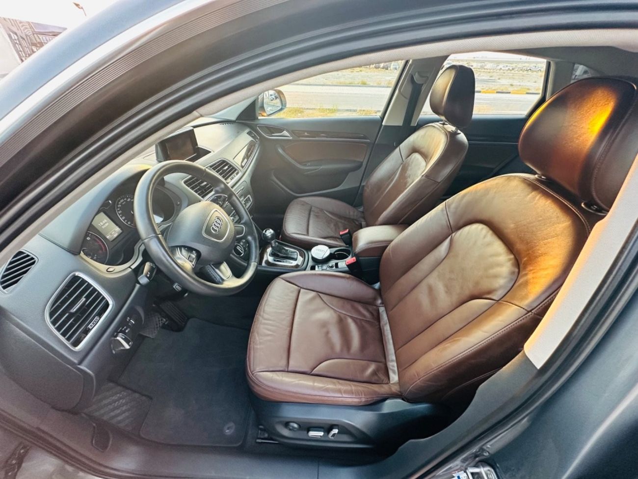 Audi Q3 35 TFSI S-Line MODEL 2016 GCC CAR PERFECT CONDITION INSIDE AND OUTSIDE FULL OPTION