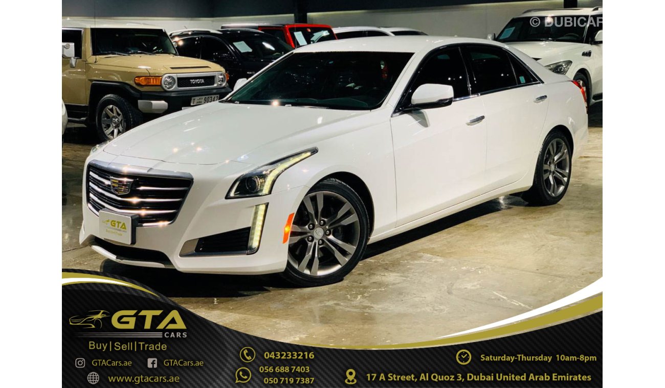 Cadillac CTS 2016 Cadillac CTS, Warranty, Full Service History, GCC, Low Kms